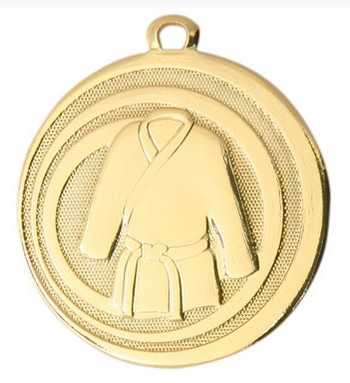Judo Medaille MM 1815 Goud Compleet LAATSTE 2 OP=OP!! 